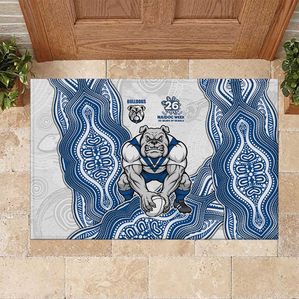 Canterbury-Bankstown Bulldogs NAIDOC Week 2026 Rubber Doormat First Nations of Australia Aboriginal Mascot Rugby
