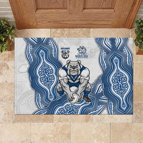 Canterbury-Bankstown Bulldogs NAIDOC Week 2026 Rubber Doormat First Nations of Australia Aboriginal Mascot Rugby