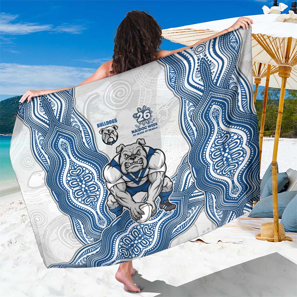 Canterbury-Bankstown Bulldogs NAIDOC Week 2026 Sarong First Nations of Australia Aboriginal Mascot Rugby