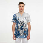 Canterbury-Bankstown Bulldogs NAIDOC Week 2026 Scrub Top First Nations of Australia Aboriginal Mascot Rugby