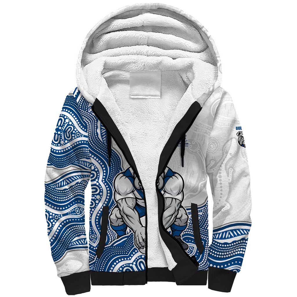Canterbury-Bankstown Bulldogs NAIDOC Week 2026 Sherpa Hoodie First Nations of Australia Aboriginal Mascot Rugby