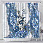 Canterbury-Bankstown Bulldogs NAIDOC Week 2026 Shower Curtain First Nations of Australia Aboriginal Mascot Rugby