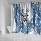 Canterbury-Bankstown Bulldogs NAIDOC Week 2026 Shower Curtain First Nations of Australia Aboriginal Mascot Rugby