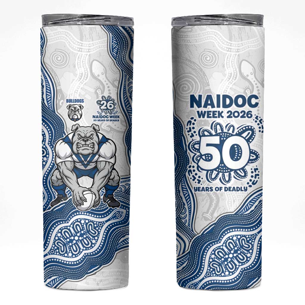 Canterbury-Bankstown Bulldogs NAIDOC Week 2026 Skinny Tumbler First Nations of Australia Aboriginal Mascot Rugby