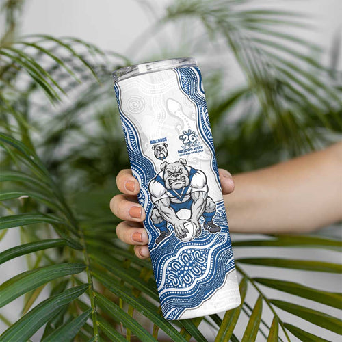 Canterbury-Bankstown Bulldogs NAIDOC Week 2026 Skinny Tumbler First Nations of Australia Aboriginal Mascot Rugby