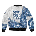 Canterbury-Bankstown Bulldogs NAIDOC Week 2026 Sleeve Zip Bomber Jacket First Nations of Australia Aboriginal Mascot Rugby