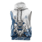 Canterbury-Bankstown Bulldogs NAIDOC Week 2026 Sleeveless Hoodie First Nations of Australia Aboriginal Mascot Rugby