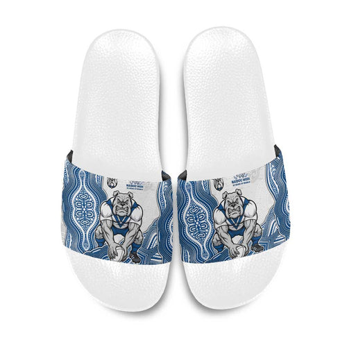 Canterbury-Bankstown Bulldogs NAIDOC Week 2026 Slide Sandals First Nations of Australia Aboriginal Mascot Rugby