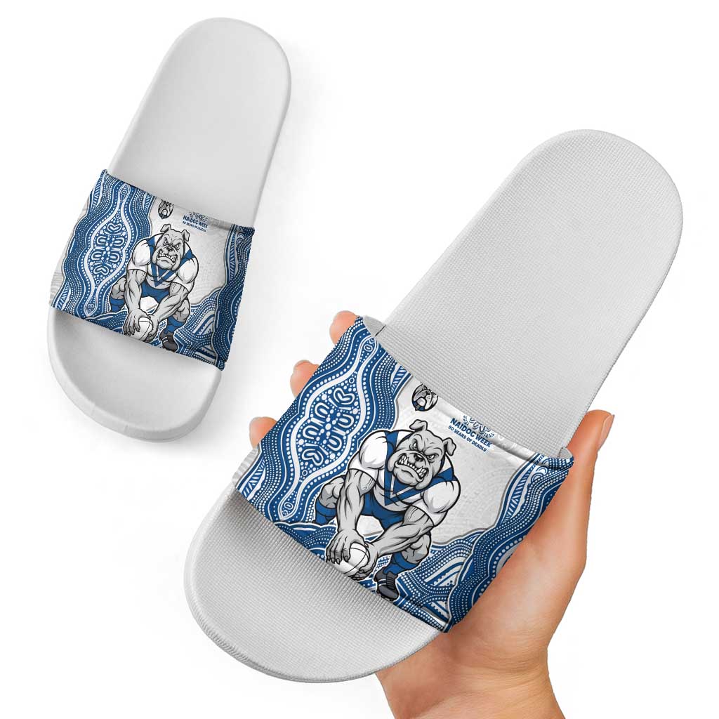Canterbury-Bankstown Bulldogs NAIDOC Week 2026 Slide Sandals First Nations of Australia Aboriginal Mascot Rugby