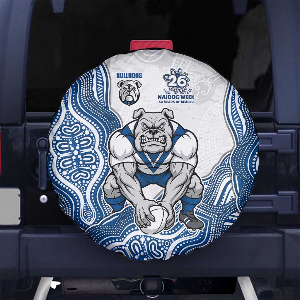 Canterbury-Bankstown Bulldogs NAIDOC Week 2026 Spare Tire Cover First Nations of Australia Aboriginal Mascot Rugby