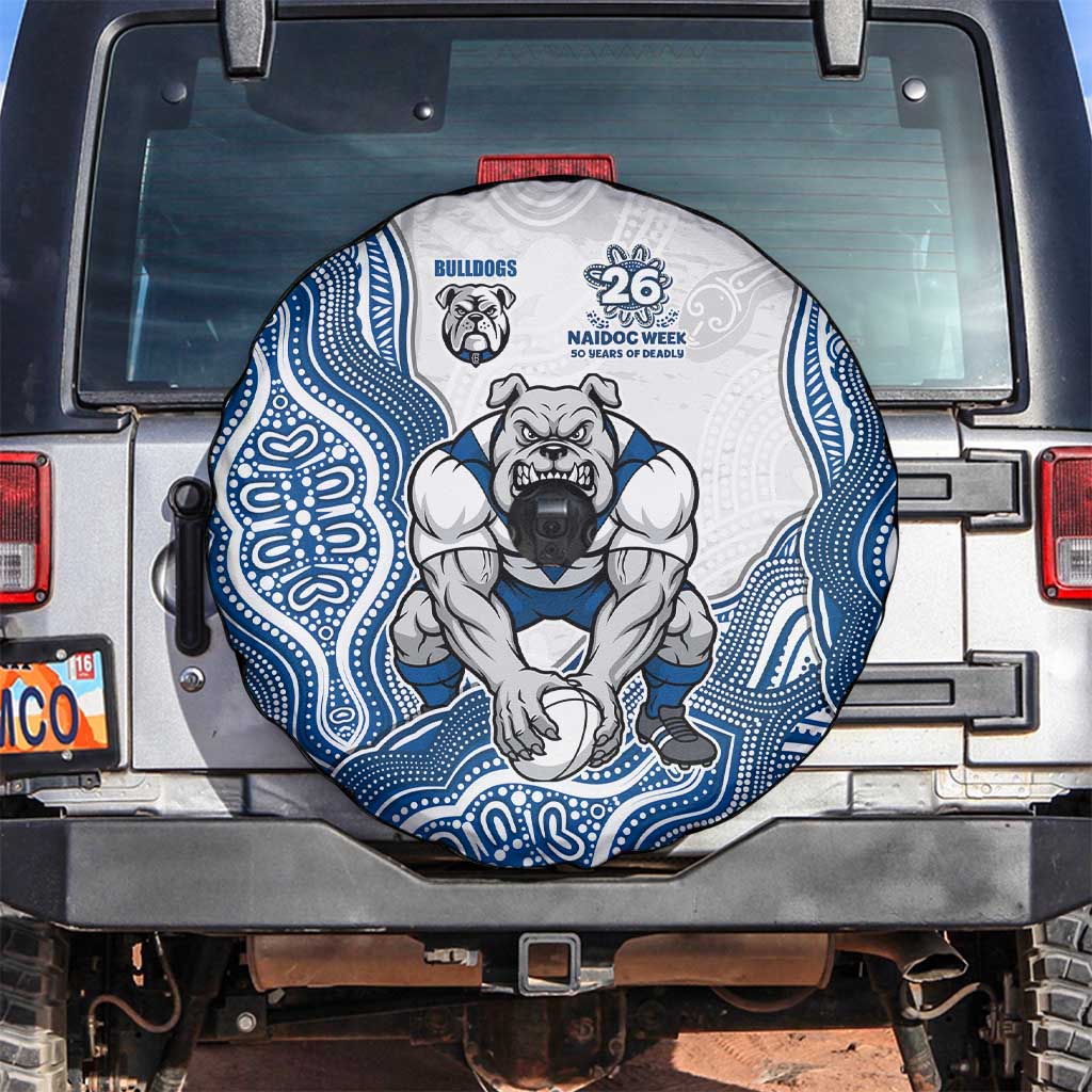 Canterbury-Bankstown Bulldogs NAIDOC Week 2026 Spare Tire Cover First Nations of Australia Aboriginal Mascot Rugby