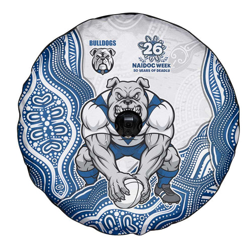 Canterbury-Bankstown Bulldogs NAIDOC Week 2026 Spare Tire Cover First Nations of Australia Aboriginal Mascot Rugby