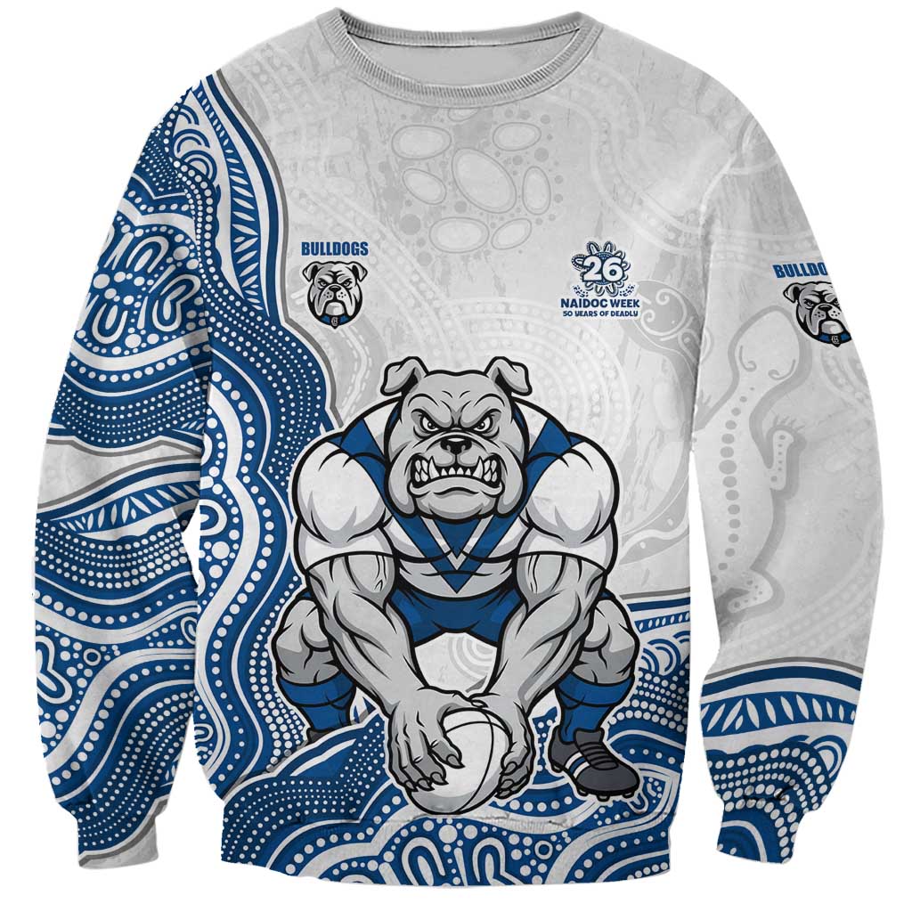 Canterbury-Bankstown Bulldogs NAIDOC Week 2026 Sweatshirt First Nations of Australia Aboriginal Mascot Rugby
