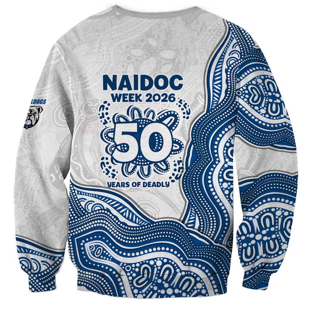 Canterbury-Bankstown Bulldogs NAIDOC Week 2026 Sweatshirt First Nations of Australia Aboriginal Mascot Rugby