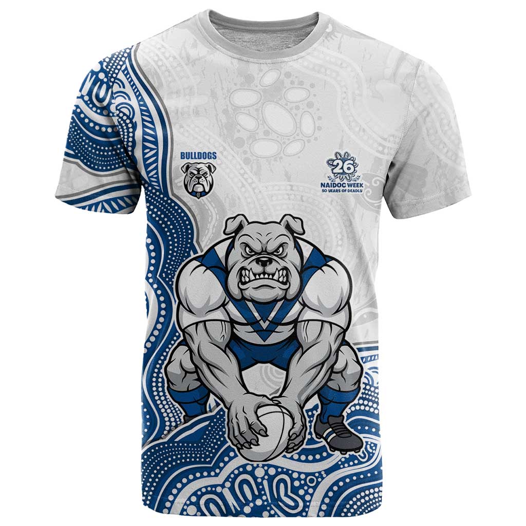 Canterbury-Bankstown Bulldogs NAIDOC Week 2026 T Shirt First Nations of Australia Aboriginal Mascot Rugby