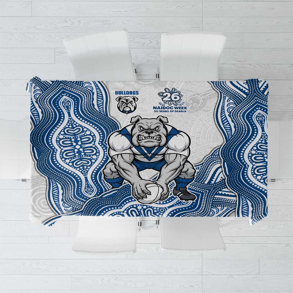 Canterbury-Bankstown Bulldogs NAIDOC Week 2026 Tablecloth First Nations of Australia Aboriginal Mascot Rugby