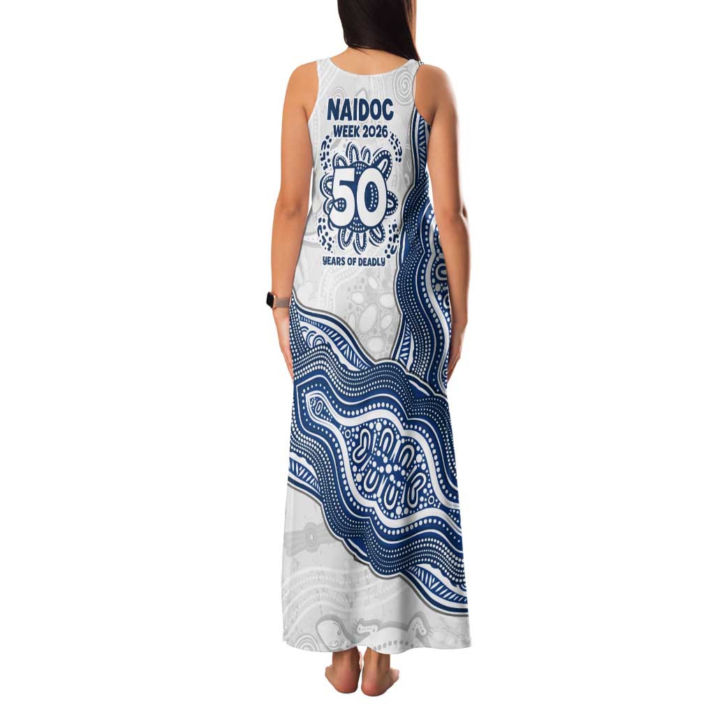 Canterbury-Bankstown Bulldogs NAIDOC Week 2026 Tank Maxi Dress First Nations of Australia Aboriginal Mascot Rugby