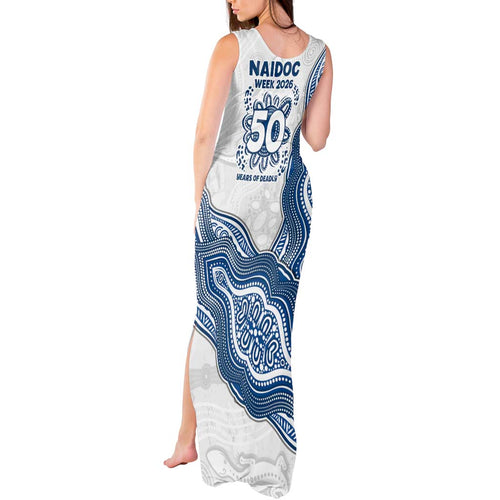 Canterbury-Bankstown Bulldogs NAIDOC Week 2026 Tank Maxi Dress First Nations of Australia Aboriginal Mascot Rugby