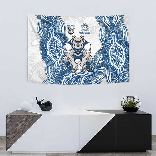 Canterbury-Bankstown Bulldogs NAIDOC Week 2026 Tapestry First Nations of Australia Aboriginal Mascot Rugby