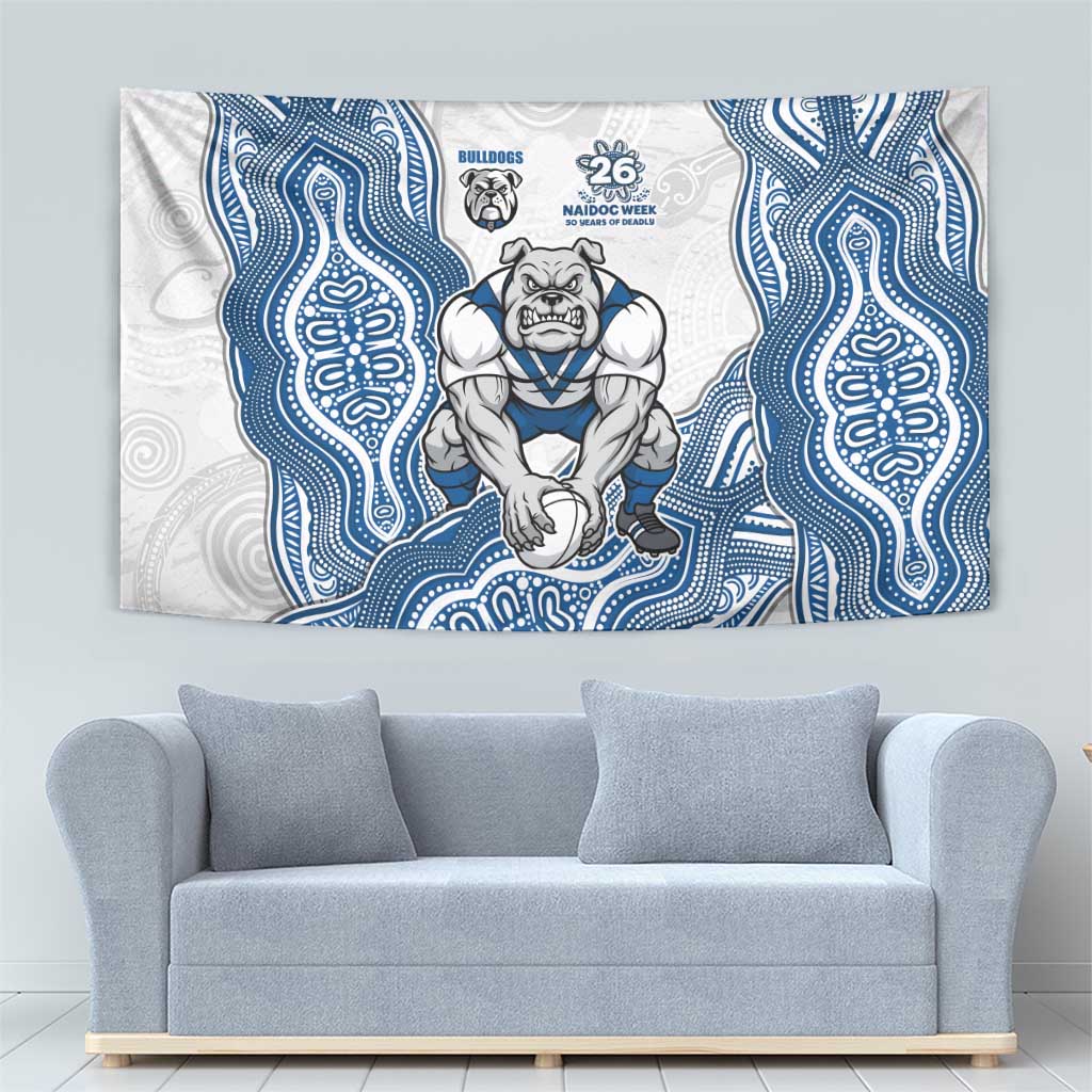 Canterbury-Bankstown Bulldogs NAIDOC Week 2026 Tapestry First Nations of Australia Aboriginal Mascot Rugby