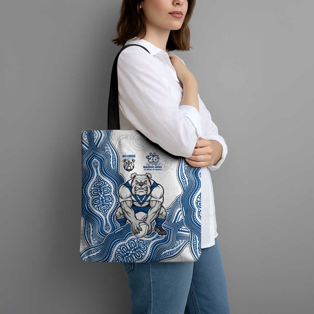Canterbury-Bankstown Bulldogs NAIDOC Week 2026 Tote Bag First Nations of Australia Aboriginal Mascot Rugby