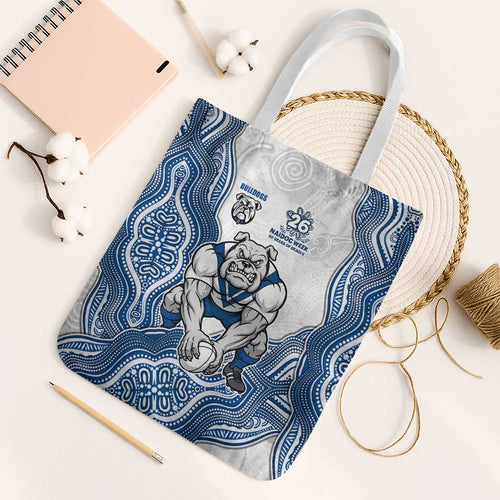 Canterbury-Bankstown Bulldogs NAIDOC Week 2026 Tote Bag First Nations of Australia Aboriginal Mascot Rugby
