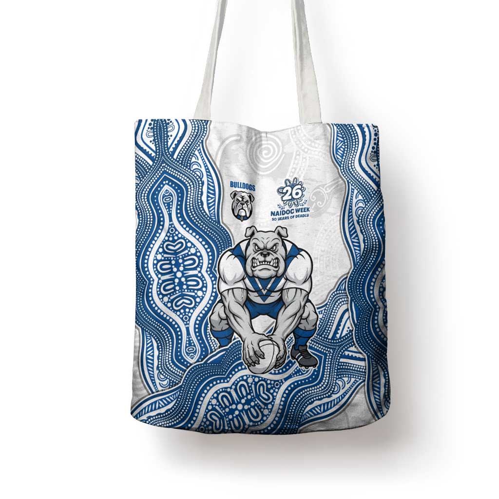 Canterbury-Bankstown Bulldogs NAIDOC Week 2026 Tote Bag First Nations of Australia Aboriginal Mascot Rugby