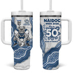 Canterbury-Bankstown Bulldogs NAIDOC Week 2026 Tumbler With Handle First Nations of Australia Aboriginal Mascot Rugby