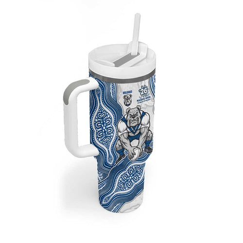 Canterbury-Bankstown Bulldogs NAIDOC Week 2026 Tumbler With Handle First Nations of Australia Aboriginal Mascot Rugby