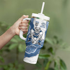 Canterbury-Bankstown Bulldogs NAIDOC Week 2026 Tumbler With Handle First Nations of Australia Aboriginal Mascot Rugby