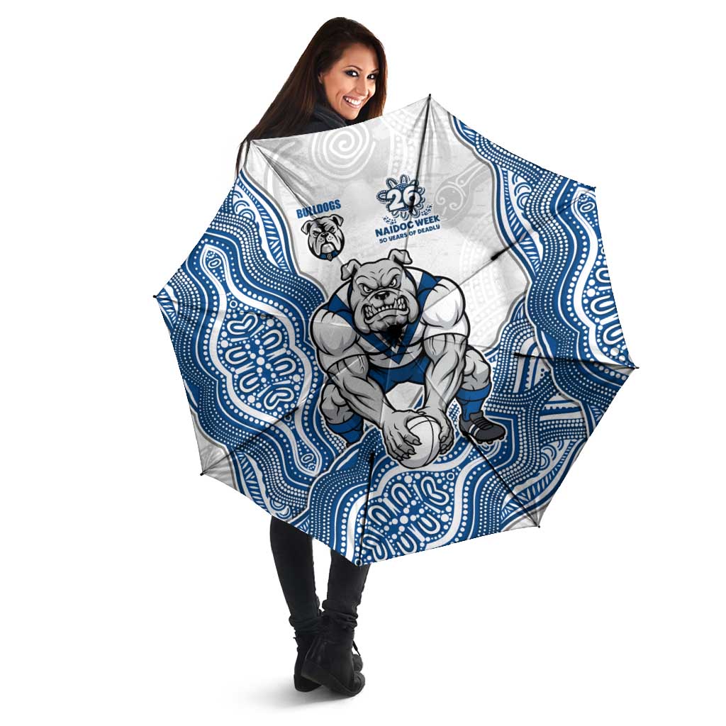 Canterbury-Bankstown Bulldogs NAIDOC Week 2026 Umbrella First Nations of Australia Aboriginal Mascot Rugby