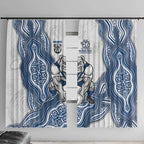Canterbury-Bankstown Bulldogs NAIDOC Week 2026 Window Curtain First Nations of Australia Aboriginal Mascot Rugby