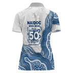 Canterbury-Bankstown Bulldogs NAIDOC Week 2026 Women Polo Shirt First Nations of Australia Aboriginal Mascot Rugby
