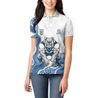 Canterbury-Bankstown Bulldogs NAIDOC Week 2026 Women Polo Shirt First Nations of Australia Aboriginal Mascot Rugby