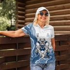 Canterbury-Bankstown Bulldogs NAIDOC Week 2026 Women Polo Shirt First Nations of Australia Aboriginal Mascot Rugby