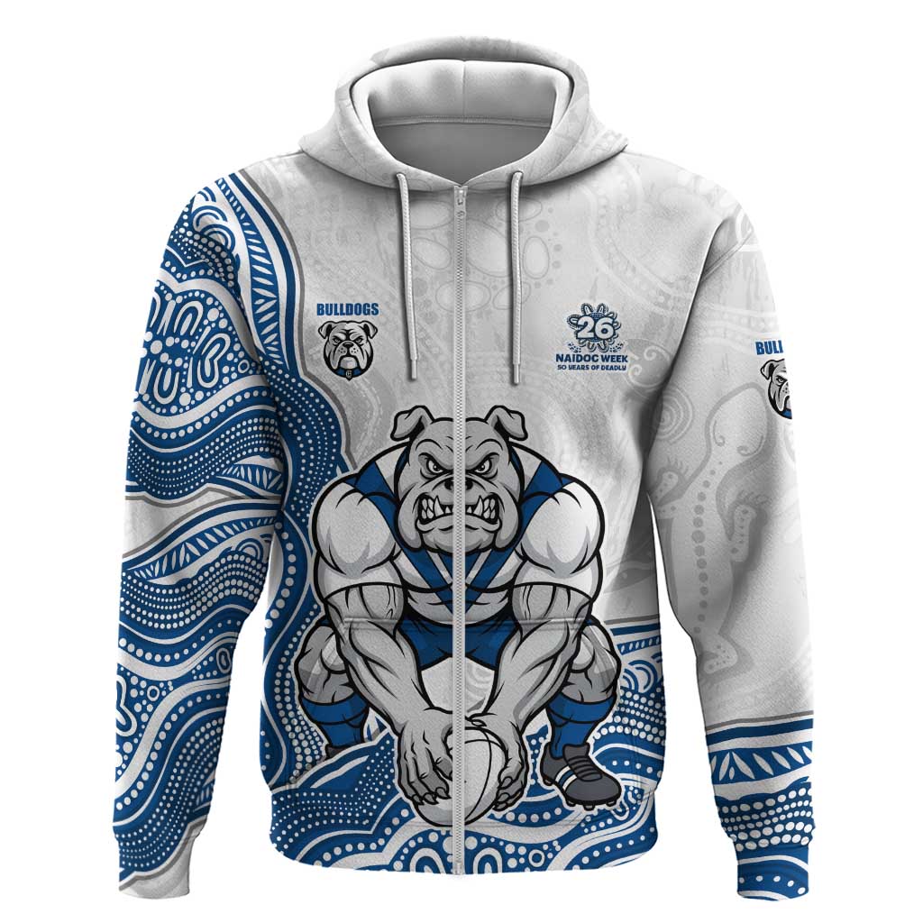 Canterbury-Bankstown Bulldogs NAIDOC Week 2026 Zip Hoodie First Nations of Australia Aboriginal Mascot Rugby