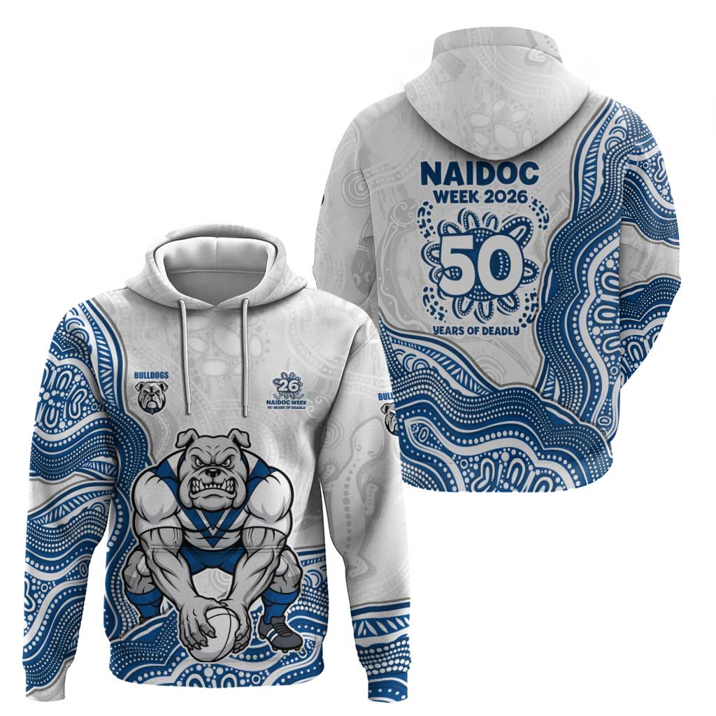 Canterbury-Bankstown Bulldogs NAIDOC Week 2026 Zip Hoodie First Nations of Australia Aboriginal Mascot Rugby