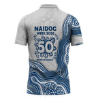 Canterbury-Bankstown Bulldogs NAIDOC Week 2026 Zipper Polo Shirt First Nations of Australia Aboriginal Mascot Rugby