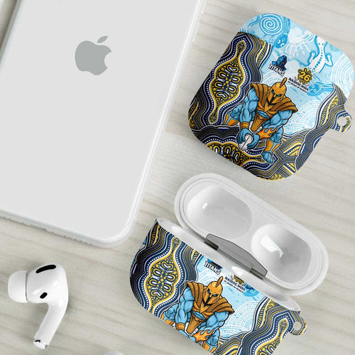 Gold Coast Titans NAIDOC Week 2026 AirPods Case First Nations of Australia Aboriginal Mascot Rugby