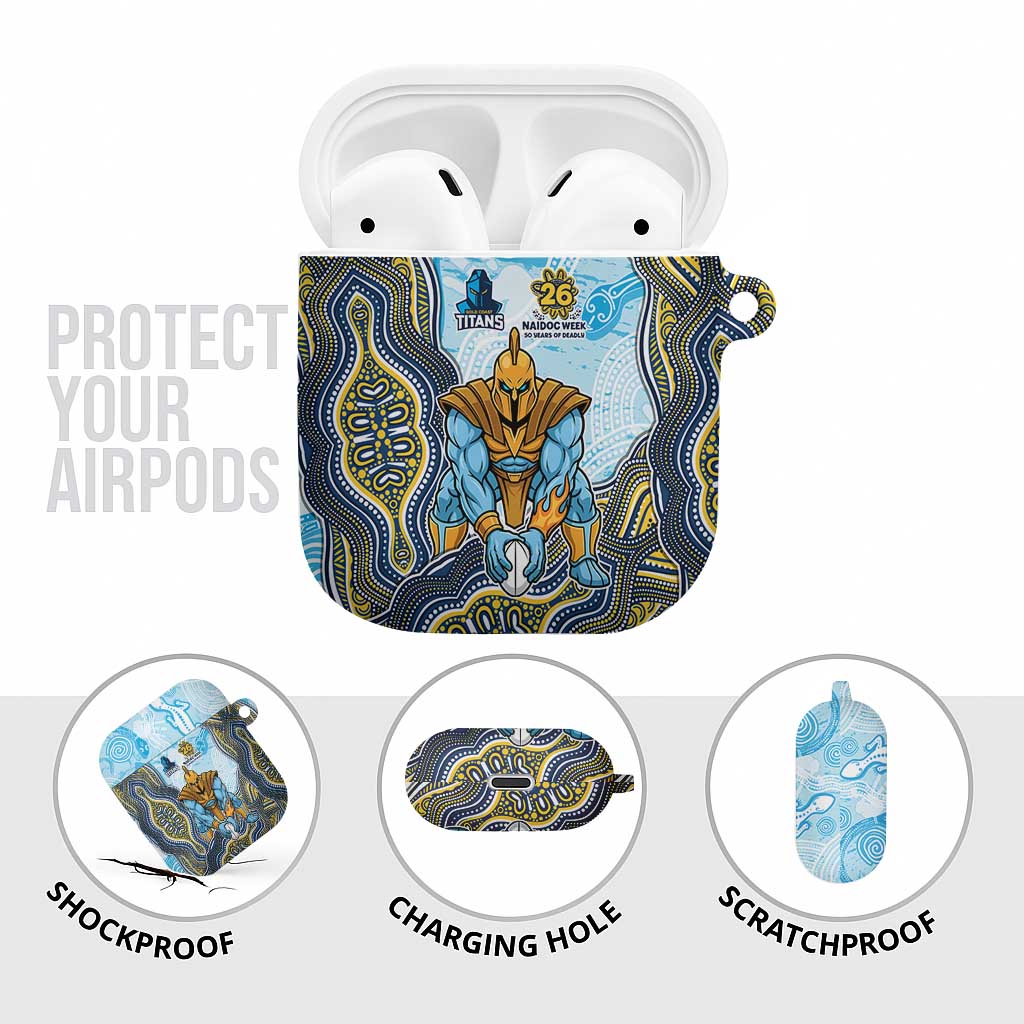 Gold Coast Titans NAIDOC Week 2026 AirPods Case First Nations of Australia Aboriginal Mascot Rugby