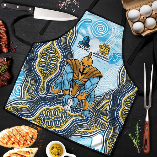 Gold Coast Titans NAIDOC Week 2026 Apron First Nations of Australia Aboriginal Mascot Rugby