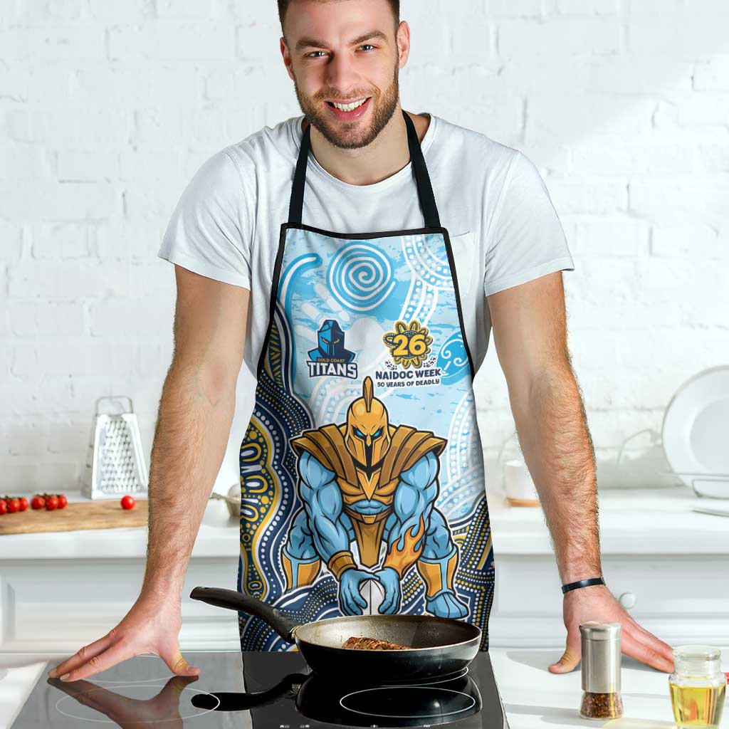 Gold Coast Titans NAIDOC Week 2026 Apron First Nations of Australia Aboriginal Mascot Rugby