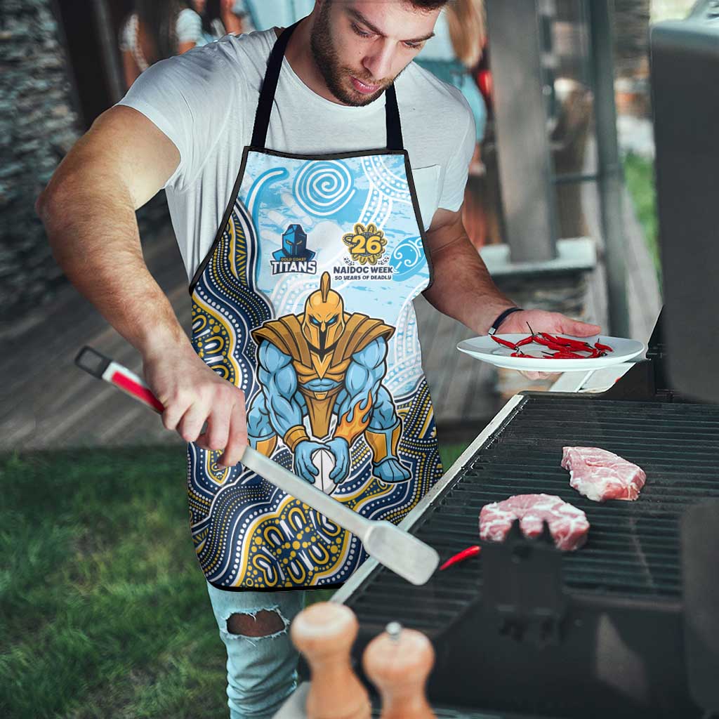 Gold Coast Titans NAIDOC Week 2026 Apron First Nations of Australia Aboriginal Mascot Rugby