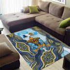 Gold Coast Titans NAIDOC Week 2026 Area Rug First Nations of Australia Aboriginal Mascot Rugby