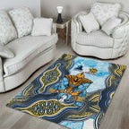 Gold Coast Titans NAIDOC Week 2026 Area Rug First Nations of Australia Aboriginal Mascot Rugby