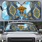 Gold Coast Titans NAIDOC Week 2026 Auto Sun Shade First Nations of Australia Aboriginal Mascot Rugby