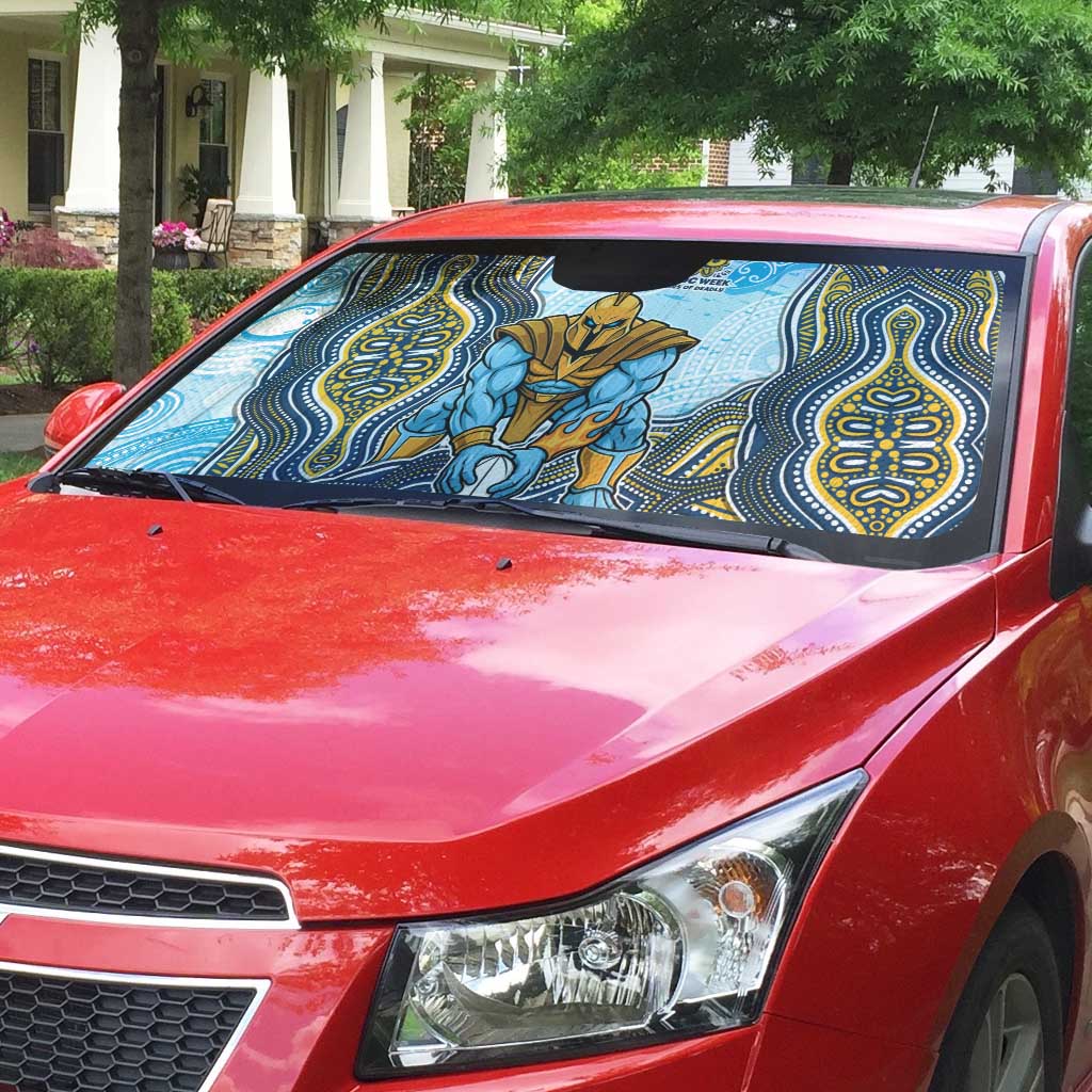 Gold Coast Titans NAIDOC Week 2026 Auto Sun Shade First Nations of Australia Aboriginal Mascot Rugby