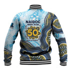 Gold Coast Titans NAIDOC Week 2026 Baseball Jacket First Nations of Australia Aboriginal Mascot Rugby