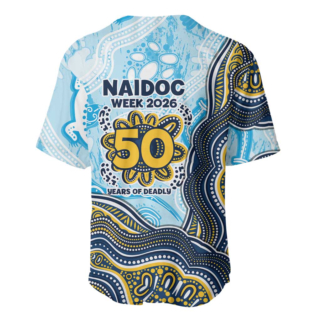Gold Coast Titans NAIDOC Week 2026 Baseball Jersey First Nations of Australia Aboriginal Mascot Rugby