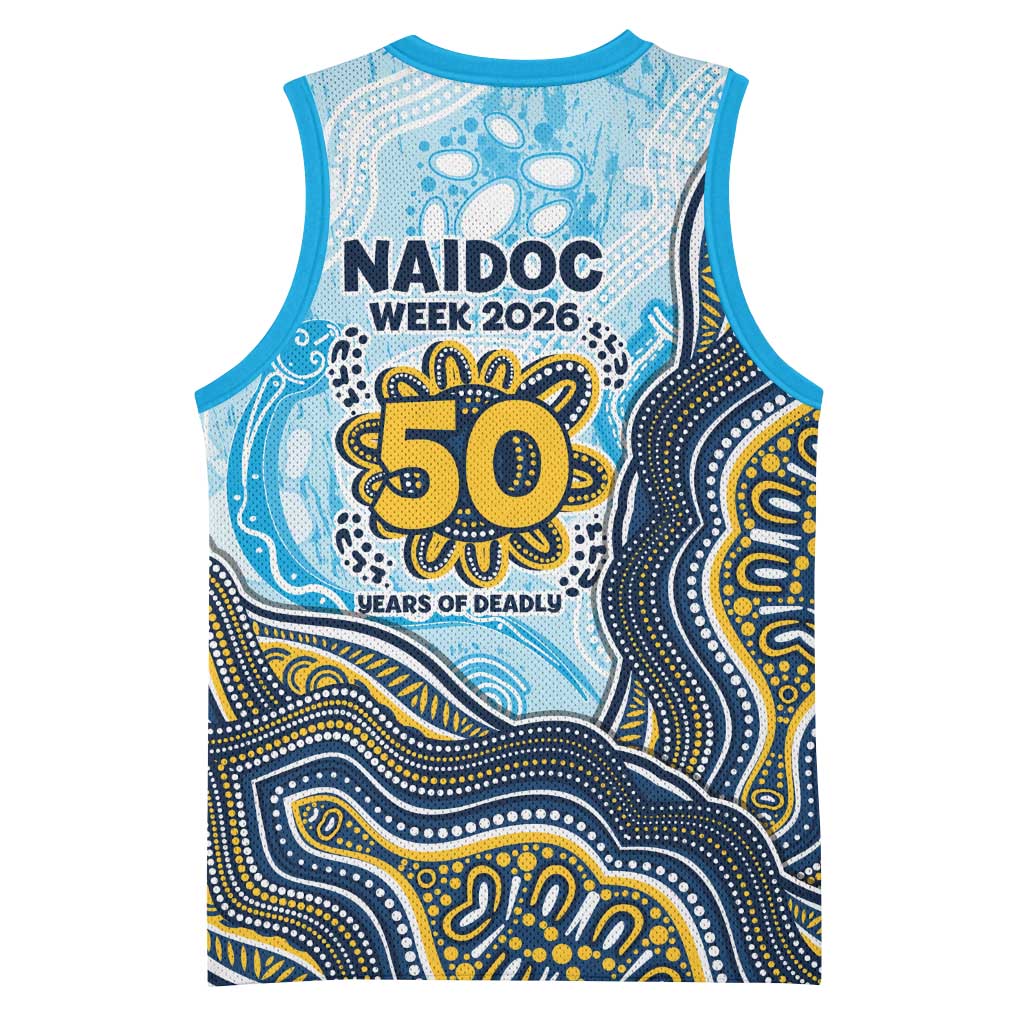 Gold Coast Titans NAIDOC Week 2026 Basketball Jersey First Nations of Australia Aboriginal Mascot Rugby